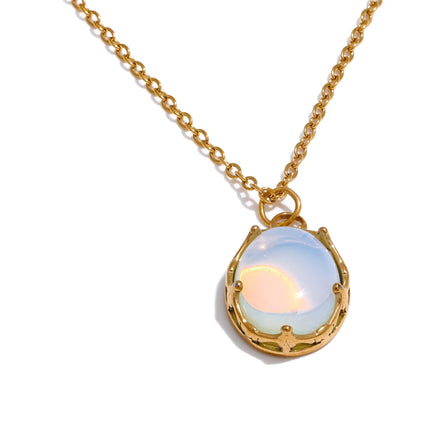Collier pendentif Opale naturelle