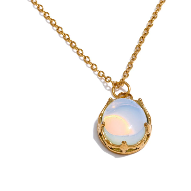 Collier pendentif Opale naturelle